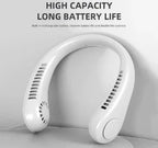 Portable Neck Fan – Rechargeable Hands-Free Summer Cooling Fan