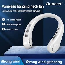 Portable Neck Fan – Rechargeable Hands-Free Summer Cooling Fan